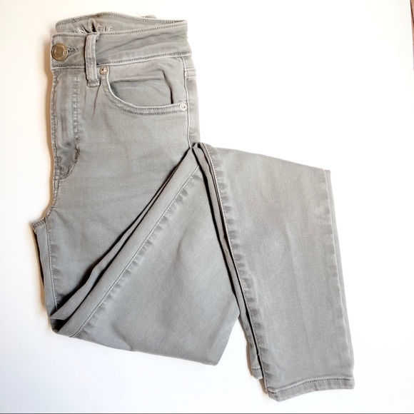 American Eagle Outfitters Denim - AE | Stuper Stretch Hi-rise Grey Jegging